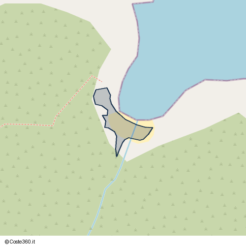 Posizione della spiaggia Spiaggia nei pressi di Murera/Muravera, 09043