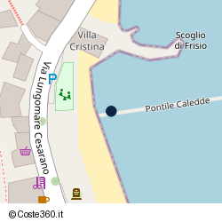 Posizione della concessione demaniale marittima Comune di Ponza, A. 2021, N. 1740