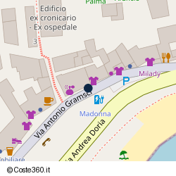 Posizione della concessione demaniale marittima Comune di Santa Margherita Ligure, A. 2025, N. 71