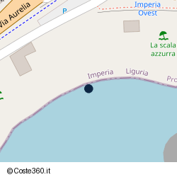 Posizione della concessione balneare Comune di Imperia, A. 2016, N. 55