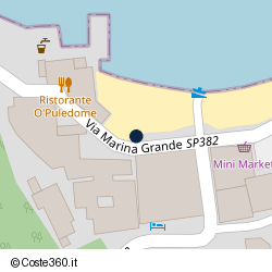 Posizione della concessione balneare Comune di Sorrento, A. 2024, N. 13