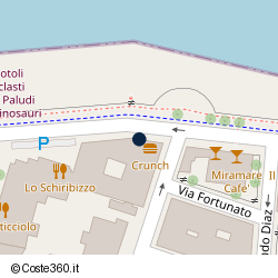 Posizione della concessione balneare Comune Giovinazzo, A. 2016, N. 6