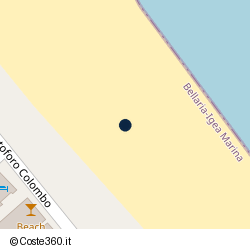 Posizione della concessione demaniale marittima Comune di Bellaria-Igea Marina, A. 2021, N. 35