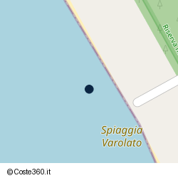 Posizione della concessione balneare Comune di Capaccio, A. 2018, N. 21