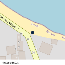 Posizione della concessione demaniale marittima Comune di Rio, A. 2019, N. 1