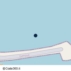 Posizione della concessione balneare Comune di Rapallo, A. 2005, N. 78V