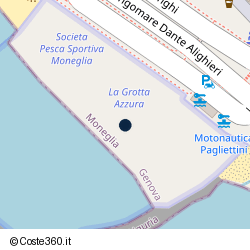 Posizione della concessione demaniale marittima Comune di Moneglia, A. 2008, N. 2