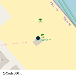 Posizione della concessione demaniale marittima Comune di Silvi, A. 2008, N. 2051