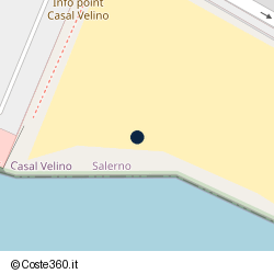 Posizione della concessione balneare Comune di Casal Velino, A. 2015, N. 1