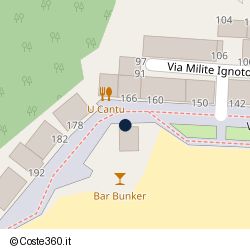 Posizione della concessione demaniale marittima Comune di Sestri Levante, A. 2023, N. TEMP017