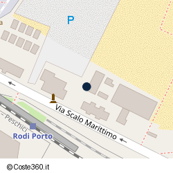 Posizione della concessione balneare Comune di Rodi Garganico, A. 2008, N. 6