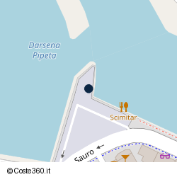 Posizione della concessione demaniale marittima Comune di Fano, A. 2025, N. 9