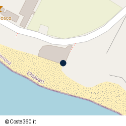Posizione della concessione balneare Comune di Chiavari, A. 2011, N. 04