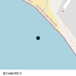 Posizione della concessione demaniale marittima Comune di Isola Di Capo Rizzuto, A. 2024, N. 034