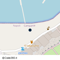 Posizione della concessione demaniale marittima Comune di Piano Di Sorrento, A. 2017, N. 036