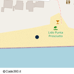 Posizione della concessione balneare Comune di Porto Cesareo, A. 2016, N. 19