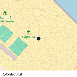Posizione della concessione balneare Comune di Senigallia, A. 2018, N. 24