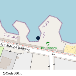 Posizione della concessione balneare Comune di Giovinazzo, A. 2014, N. 7