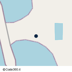 Posizione della concessione balneare Comune Sangineto, A. 2008, N. 003