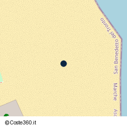 Posizione della concessione balneare Comune di San Benedetto Del Tronto, A. 2014, N. 64