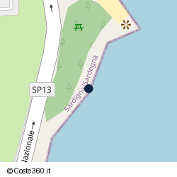 Posizione della concessione demaniale marittima Regione di Sardegna, A. 2023, N. 33