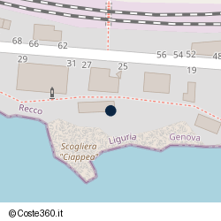 Posizione della concessione demaniale marittima Comune di Recco, A. 2018, N. 04-2018