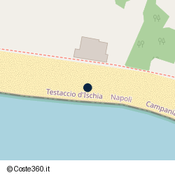 Posizione della concessione demaniale marittima Comune di Barano D'Ischia, A. 2012, N. 11/185