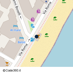 Posizione della concessione balneare Comune di Alassio, A. 2004, N. 41