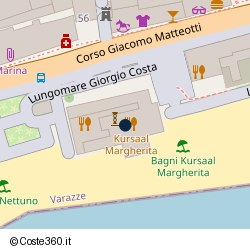 Posizione della concessione balneare Comune di Varazze, A. 2013, N. 10