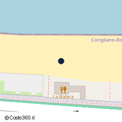 Posizione della concessione balneare Comune di Corigliano Rossano, A. 2003, N. 305