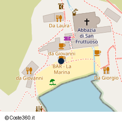 Posizione della concessione balneare Comune di Camogli, A. 2008, N. 20