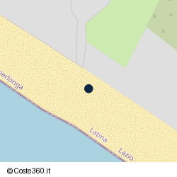 Posizione della concessione demaniale marittima Comune di Sperlonga, A. 2005, N. 19