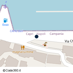 Posizione della concessione balneare Comune di Capri, A. 2009, N. 0100