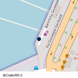 Posizione della concessione demaniale marittima Regione di Sardegna, A. 2024, N. 30140