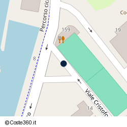 Posizione della concessione demaniale marittima Comune di Rimini, A. 2023, N. 9