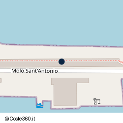 Posizione della concessione demaniale marittima Comune di Bari, A. 2015, N. 14