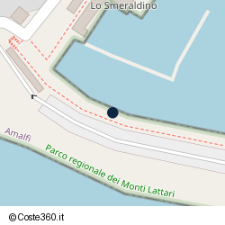 Posizione della concessione demaniale marittima Comune di Amalfi, A. 2018, N. 108