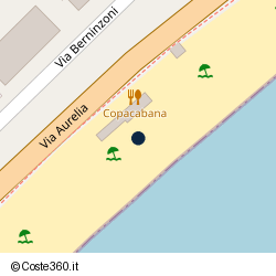 Posizione della concessione balneare Comune di Spotorno, A. 2012, N. 01SUP