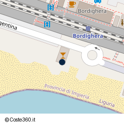 Posizione della concessione balneare Comune di Bordighera, A. 2010, N. 34