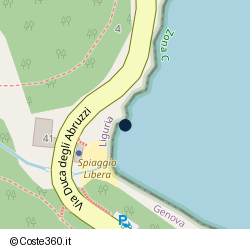 Posizione della concessione demaniale marittima Comune di Portofino, A. 2010, N. 19