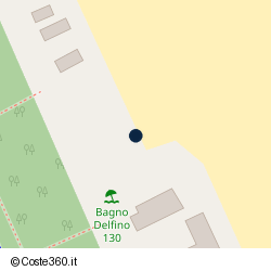 Posizione della concessione demaniale marittima Comune di Cervia, A. 2010, N. 045