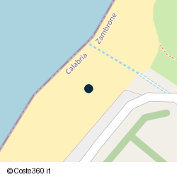 Posizione della concessione balneare Comune di Zambrone, A. 2024, N. 17