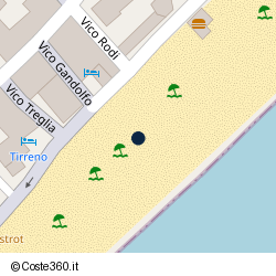 Posizione della concessione balneare Comune di Alassio, A. 2015, N. 24