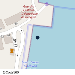 Posizione della concessione demaniale marittima Regione di Sardegna, A. 2012, N. 116