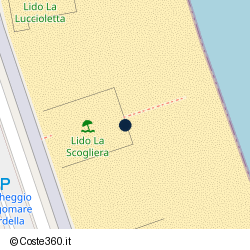 Posizione della concessione balneare Comune di Vasto, A. 2008, N. 44