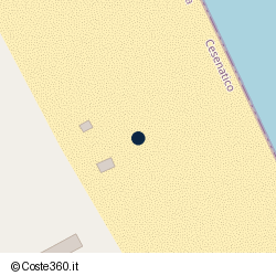 Posizione della concessione demaniale marittima Comune di Cesenatico, A. 2011, N. 8