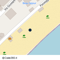 Posizione della concessione demaniale marittima Comune di Alassio, A. 2005, N. 57