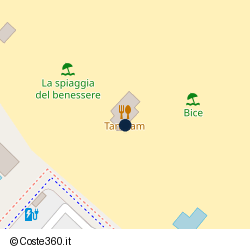 Posizione della concessione balneare Comune di Riccione, A. 2013, N. 336