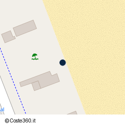 Posizione della concessione demaniale marittima Comune di Cervia, A. 2016, N. 016