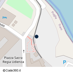 Posizione della concessione demaniale marittima Comune Trani, A. 2012, N. 4